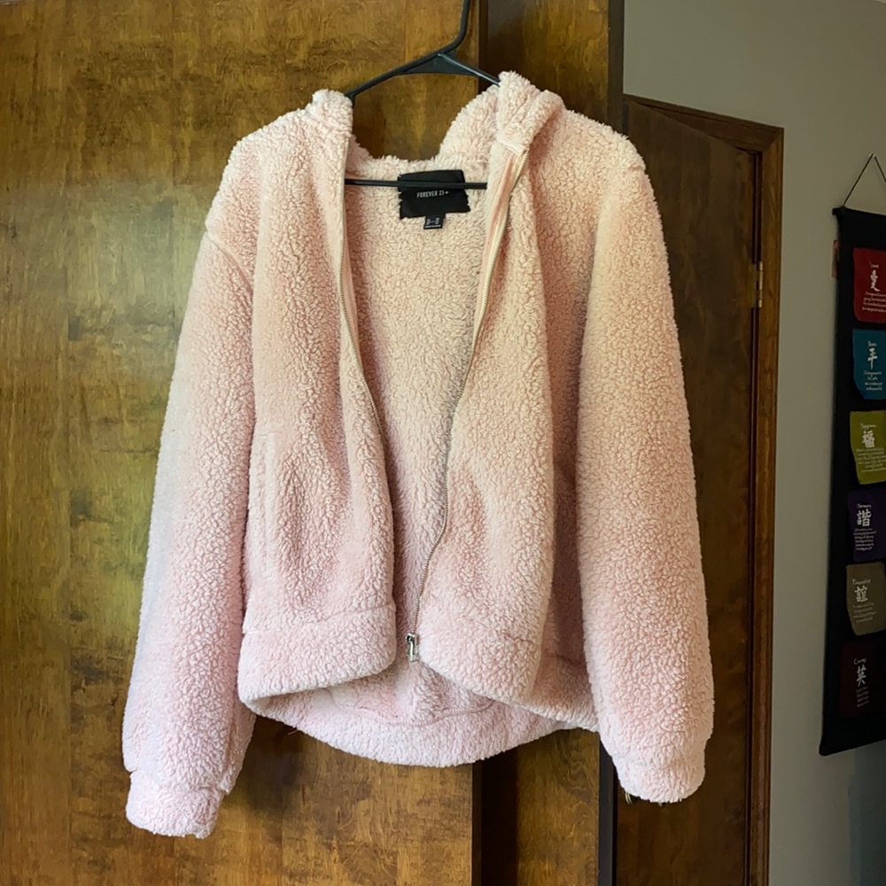 Pink Teddy Jacket